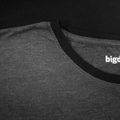 Bigdude Cut & Sew 2 Tone T-Shirt Black/Charcoal -Casual Suit For Men Sales Store 00618d40 img 8129