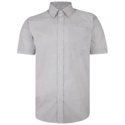 Bigdude Short Sleeve Cotton Woven Abstract Design Shirt White/Back 8 Bigdude Short Sleeve Cotton Woven Abstract Design Shirt White/Back -Casual Suit For Men Sales Store 0117e15e bd21vs02 08