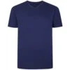 Bigdude Plain V-Neck T-Shirt Navy