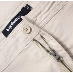 Bigdude Cropped Cargo Trousers Taupe -Casual Suit For Men Sales Store 0326b29d img 7246