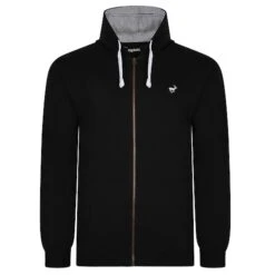 Bigdude Fleece Full Zip Hoody Black