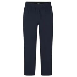 Bigdude Contrast Grandad Long Sleeve Pyjama Set Dark Denim Marl/Navy -Casual Suit For Men Sales Store 1224a7f8 bd23pj07 55 bottom 1