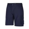 Bigdude Light Weight Elasticated Waist Cargo Shorts Navy