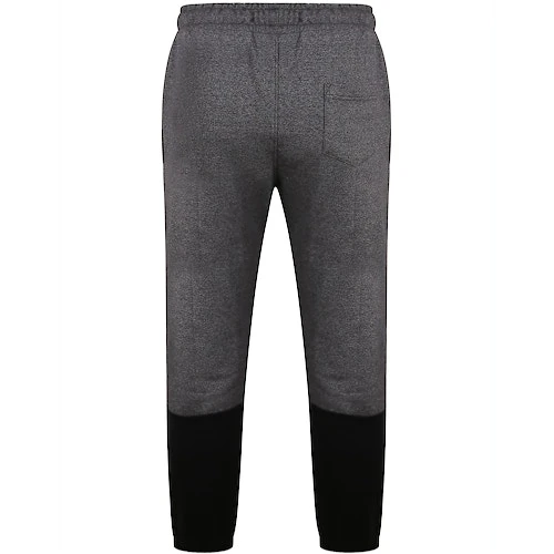 Bigdude Loopback Joggers Charcoal Marl 2 Bigdude Loopback Joggers Charcoal Marl - Image 2