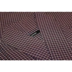 Bigdude Woven Check Dressing Gown Burgundy -Casual Suit For Men Sales Store 1bc5bf2a img 9448