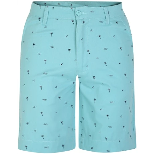 Bigdude Summer Print Chino Shorts Light Blue 2 Bigdude Summer Print Chino Shorts Light Blue - Image 2