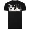 Bigdude The Rodfather Print T-Shirt Black