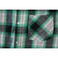 Bigdude Summer Long Sleeve Flannel Shirt Green -Casual Suit For Men Sales Store 22b2f3b1 bd23ls01 13 1