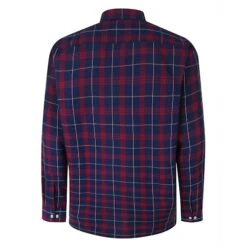 Bigdude Long Sleeve Check Shirt Navy -Casual Suit For Men Sales Store 25376029 bd23ls20 10 2