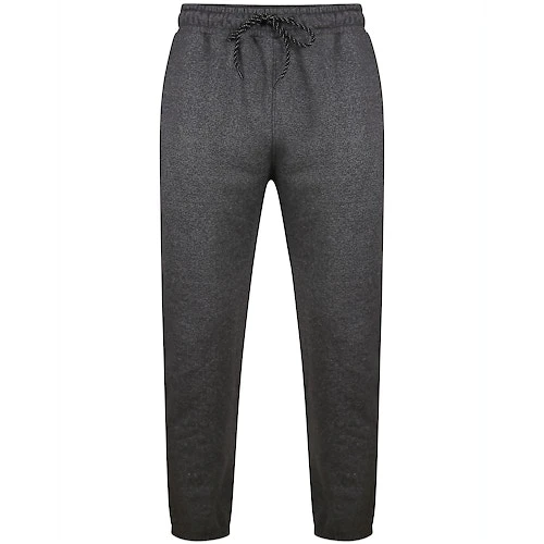 Bigdude Loopback Joggers Charcoal Marl 1 Bigdude Loopback Joggers Charcoal Marl
