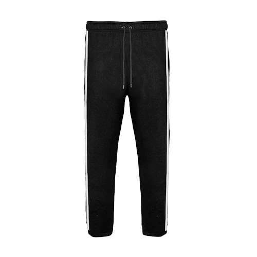 Bigdude Twin Stripe Joggers Black 2 Bigdude Twin Stripe Joggers Black - Image 2