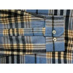 Bigdude Summer Long Sleeve Flannel Shirt Blue -Casual Suit For Men Sales Store 2badd539 bd23ls01 20 4