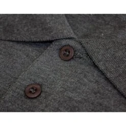 Bigdude Long Sleeve Polo Shirt Charcoal Marl -Casual Suit For Men Sales Store 2bc41b5b lsp2