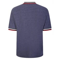 Bigdude Two Tone Contrast Polo Shirt Navy -Casual Suit For Men Sales Store 30a728e6 bd23p03 02 2