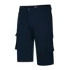 Bigdude Stretch Twill 3/4 Length Cargo Shorts Navy