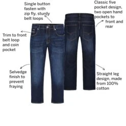 Bigdude Selvedge Ridge Jeans Dark Wash -Casual Suit For Men Sales Store 3ad48556 04