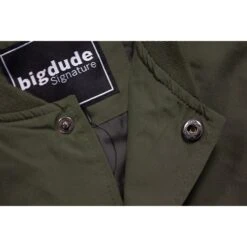 Bigdude Button Up Baseball Jacket Khaki -Casual Suit For Men Sales Store 3c3e2bab bd22jck14 11 khaki 4