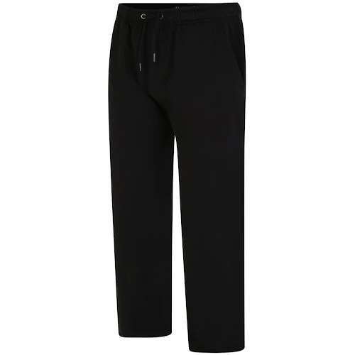 Bigdude Open Hem Joggers Black 8 Bigdude Open Hem Joggers Black - Image 8