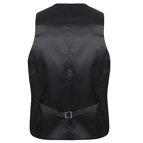 Tooting & Brow Pierlo Waistcoat Black 2 Tooting & Brow Pierlo Waistcoat Black - Image 2