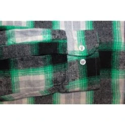 Bigdude Summer Long Sleeve Flannel Shirt Green -Casual Suit For Men Sales Store 4cf11aae bd23ls01 13 2