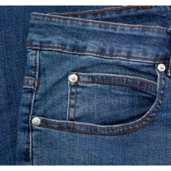 Bigdude Loose Fit Straight Cut Stretch Jeans Mid Wash -Casual Suit For Men Sales Store 542f506d img 7876