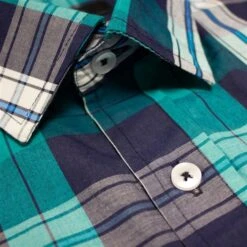 Bigdude Short Sleeve Check Shirt Green -Casual Suit For Men Sales Store 57a385a0 img 8852