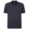Bigdude Buttoned Pocket Polo Shirt Navy Marl