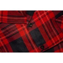 Bigdude Woven Checked Pyjama Set Red/Navy -Casual Suit For Men Sales Store 62912bf1 bd23pj06 22 rednavy 2