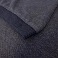 Bigdude Buttoned Pocket Polo Shirt Navy Marl -Casual Suit For Men Sales Store 62b958c0 img 8701