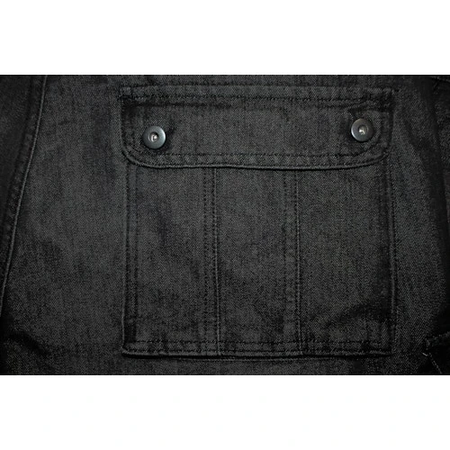 Bigdude Cargo Denim Shorts Black 6 Bigdude Cargo Denim Shorts Black - Image 6