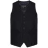 Tooting & Brow Pierlo Waistcoat Black