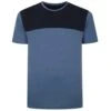 Bigdude Cut & Sew 2 Tone T-Shirt Denim Marl/Navy