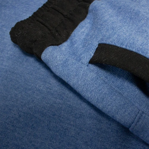 Bigdude Contrast Sweat Shorts Denim Marl 6 Bigdude Contrast Sweat Shorts Denim Marl - Image 6