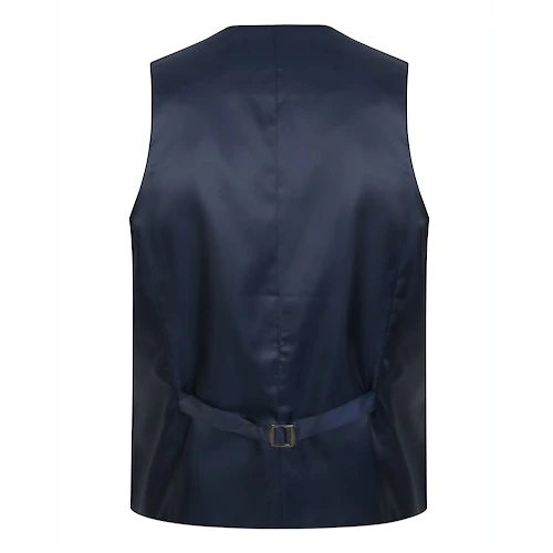 Tooting & Brow Pierlo Waistcoat Navy 2 Tooting & Brow Pierlo Waistcoat Navy - Image 2