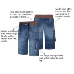 Bigdude Jersey Waistband Denim Shorts Light Wash -Casual Suit For Men Sales Store 6e5ba6b1 fe563cf7 annotated20imgagery2030.037
