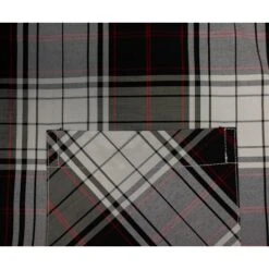 Bigdude Short Sleeve Check Shirt Black -Casual Suit For Men Sales Store 732a9e24 img 8847