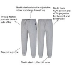 Bigdude Space Dye Cuffed Joggers Grey -Casual Suit For Men Sales Store 7460162e jogging20bottoms2