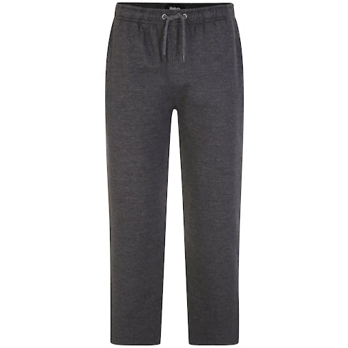 Bigdude Open Hem Joggers Charcoal 2 Bigdude Open Hem Joggers Charcoal - Image 2