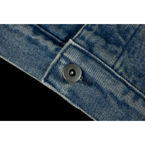Bigdude Classic Denim Jacket Mid Wash 8 Bigdude Classic Denim Jacket Mid Wash - Image 8