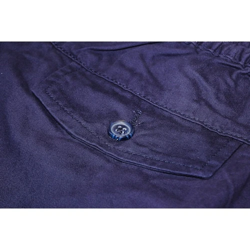 Bigdude Elasticated Waist Cargo Trousers Navy 7 Bigdude Elasticated Waist Cargo Trousers Navy - Image 7