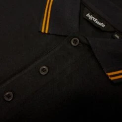 Bigdude Designer Tipped Polo Shirt Black -Casual Suit For Men Sales Store 7f8ab651 img 8388