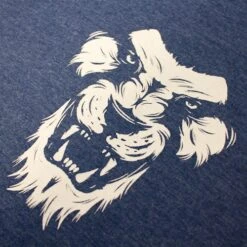 Bigdude Cut & Sew Lion Print T-Shirt Dark Denim -Casual Suit For Men Sales Store 8188205e img 8644