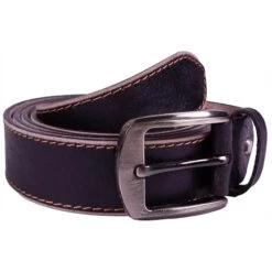 Casual Suit For Men Sales Store 29 Simon Leather Belt With Contrast Stitch Black