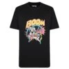 Bigdude Official Batman & Robin Print T-Shirt Black