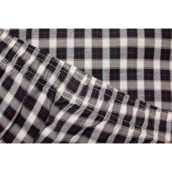 Bigdude Woven Checked Pyjama Set Navy/White -Casual Suit For Men Sales Store 8bddfae3 bd23pj06 02 navywhite 3