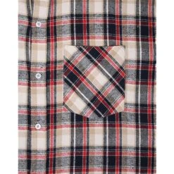 Bigdude Long Sleeve Flannel Shirt Navy -Casual Suit For Men Sales Store 8ea7e72f bd22ls15 02 navy detail