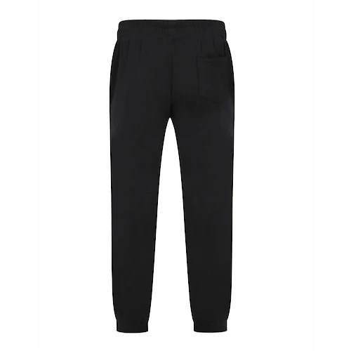 Bigdude Cut & Sew Panel Joggers Black 4 Bigdude Cut & Sew Panel Joggers Black - Image 4