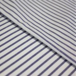 Bigdude Striped Short Sleeve Shirt Blue/White -Casual Suit For Men Sales Store 95895576 img 8775