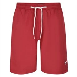 Bigdude Plain Swim Shorts Burgundy -Casual Suit For Men Sales Store 961352ba bd185501 10 burgundy 1