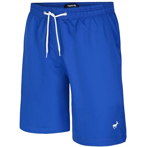 Bigdude Plain Swim Shorts Royal 1 Bigdude Plain Swim Shorts Royal
